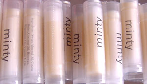 pretending sanity minty lip balm