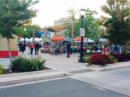 Lovely late evening view of Main Street