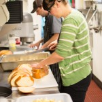 Prepping Bread Pudding