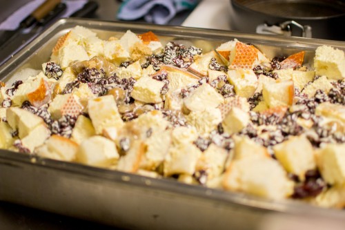 Cherry Bread Pudding