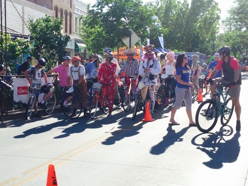 The Klunker Crit about to start