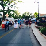 Main Street is so lovely on a summer evening